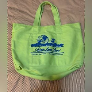 Aime Leon Dore large unisphere tote